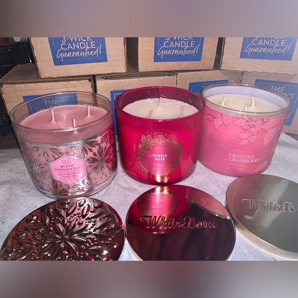 ✨$16 each✨Bath & Body Works BRAND NEW 3-Wick Candles - Picture 3 of 8
